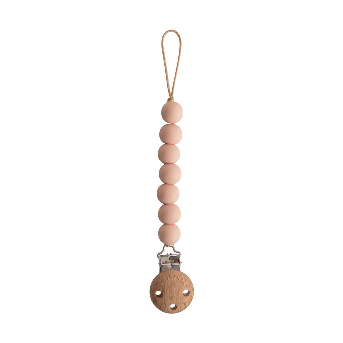 Halo Pacifier Clip - Blush