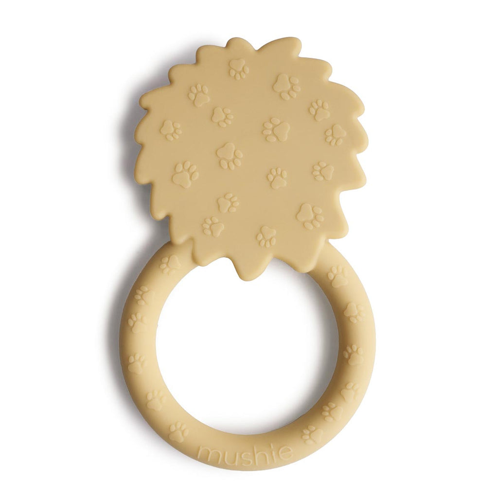 Lion Teether - Pale Daffodil