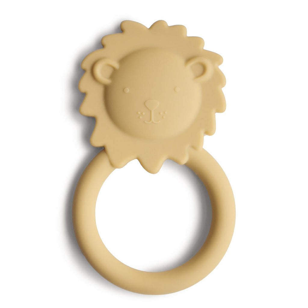 Lion Teether - Pale Daffodil