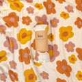 Organic Muslin Swaddle - Bloom