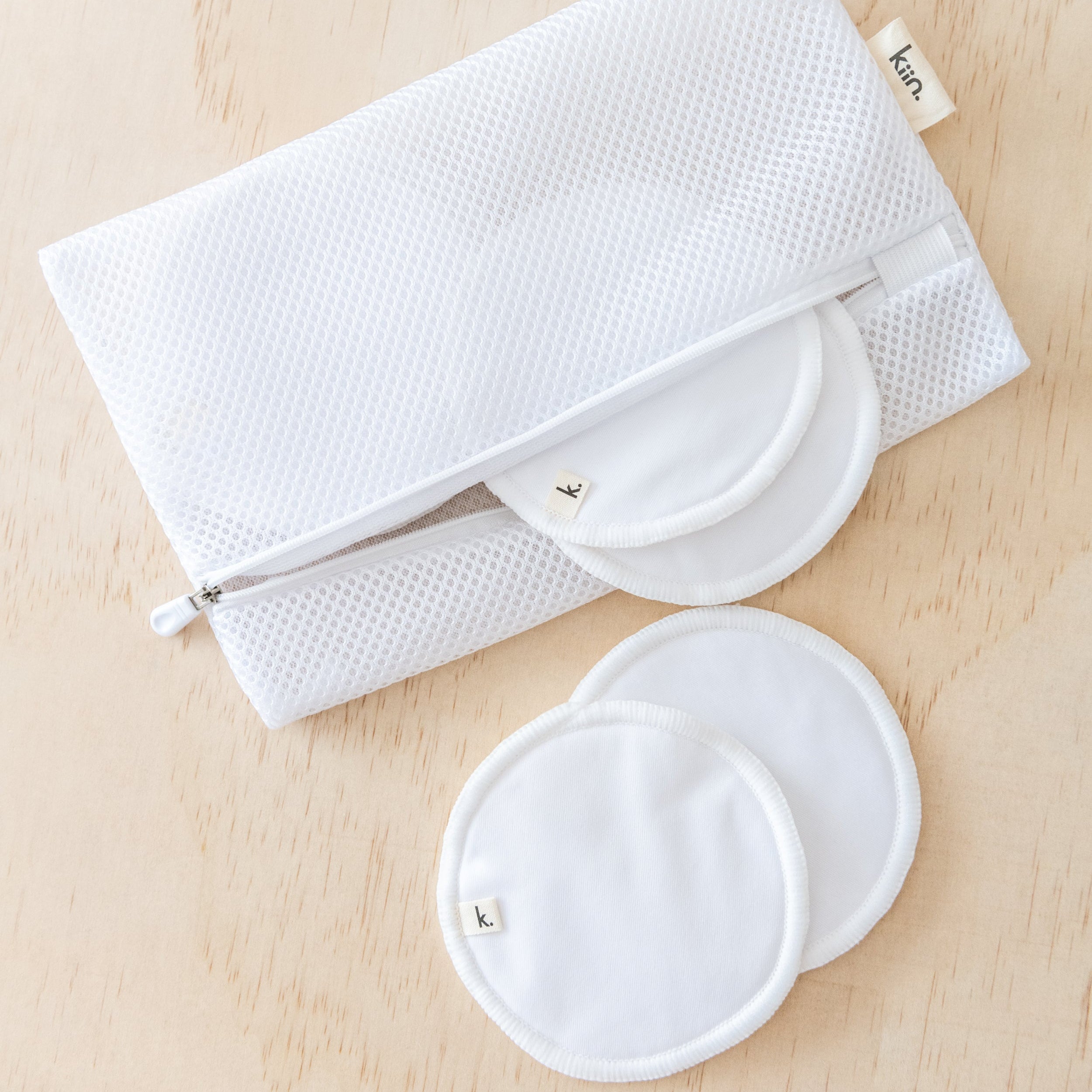 Bamboo Reusable Breast Pads (4 Pairs)