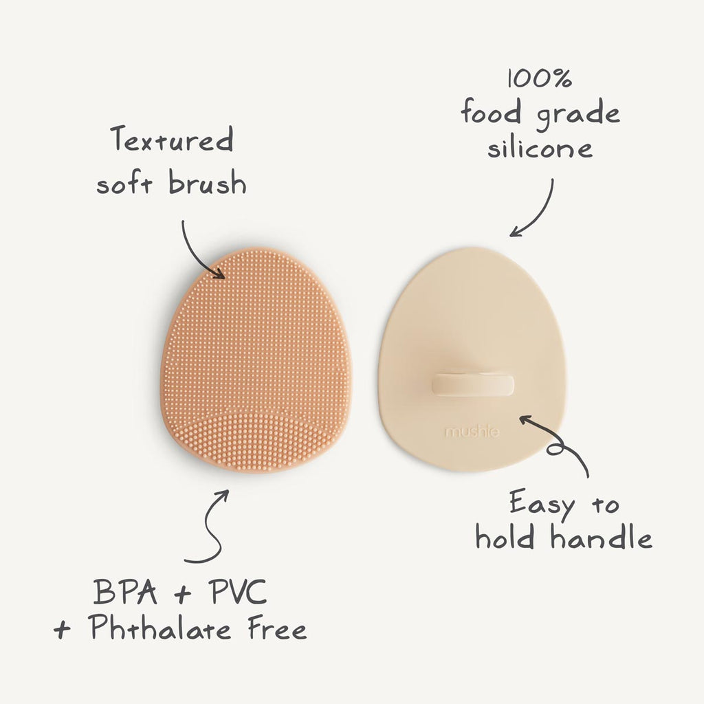 Cradle Cap Brush - Shifting Sand & Blush
