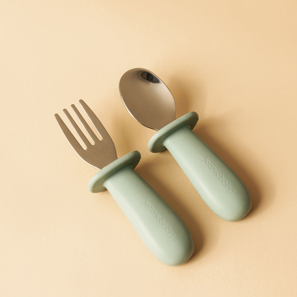 Cutlery Set - Sage Green