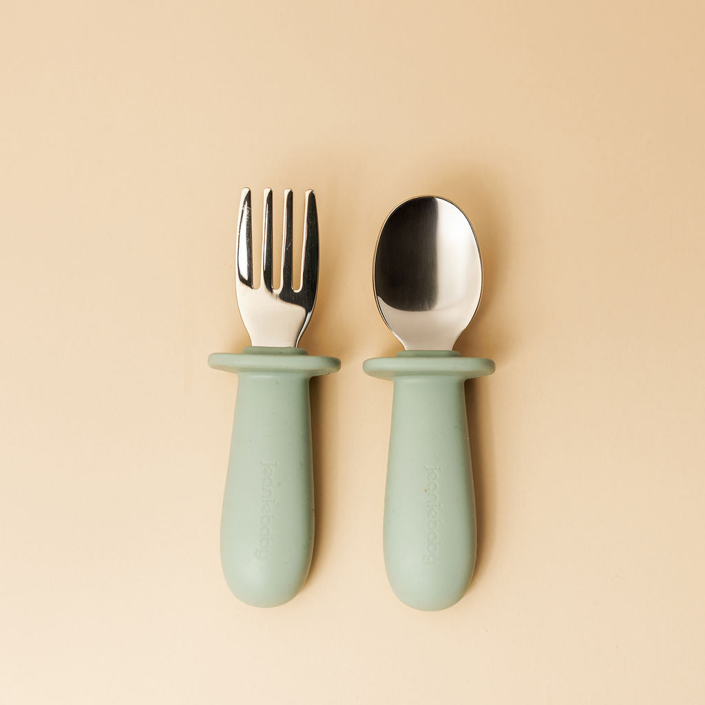 Cutlery Set - Sage Green