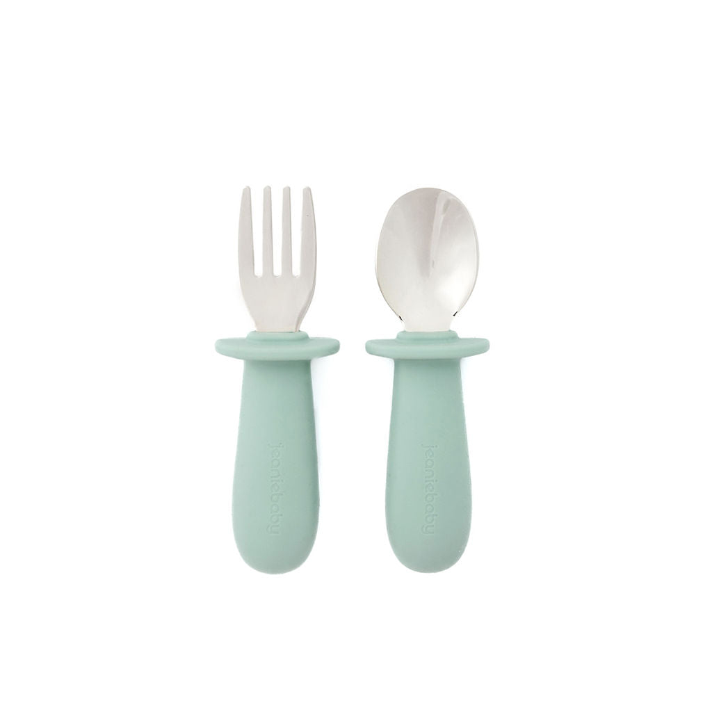 Cutlery Set - Sage Green