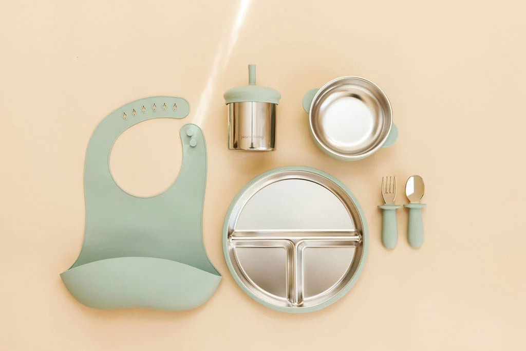Bowl & Lid - Sage Green