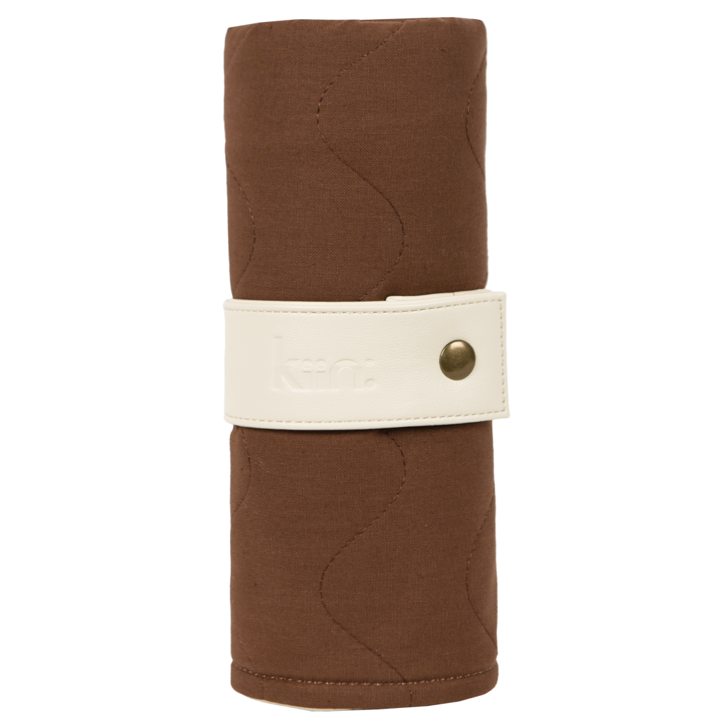 Luxe Travel Change Mat - Chocolate