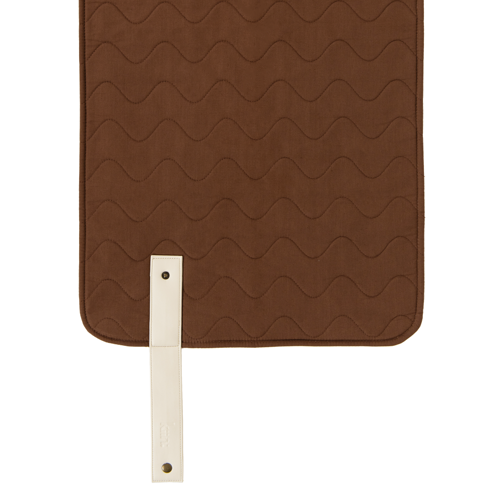 Luxe Travel Change Mat - Chocolate