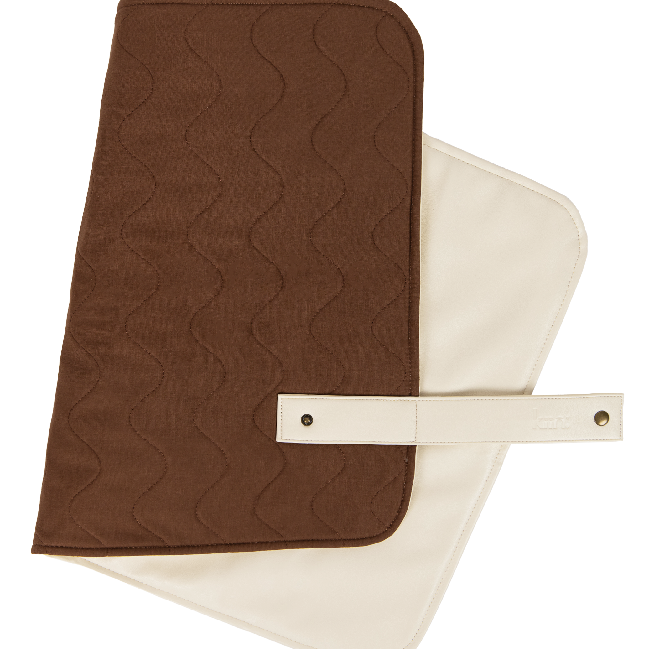 Luxe Travel Change Mat - Chocolate