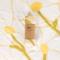 Organic Muslin Swaddle - Fleur Warm Oat (Limited Edition)