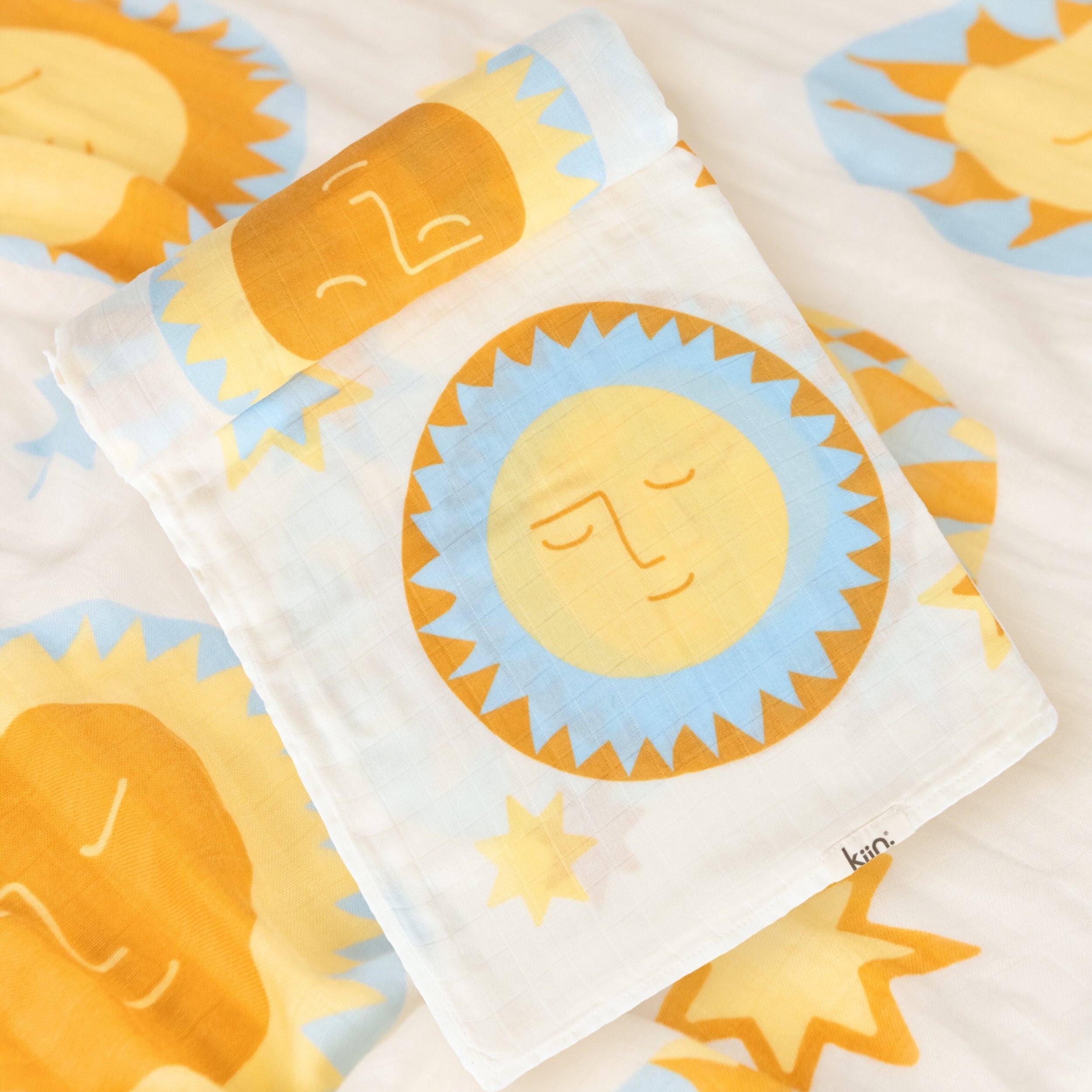 Organic Muslin Swaddle - Sunny Day (Limited Edition)