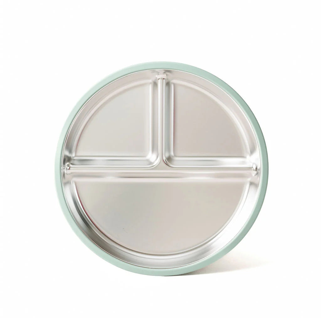 Sectioned Plate - Sage Green