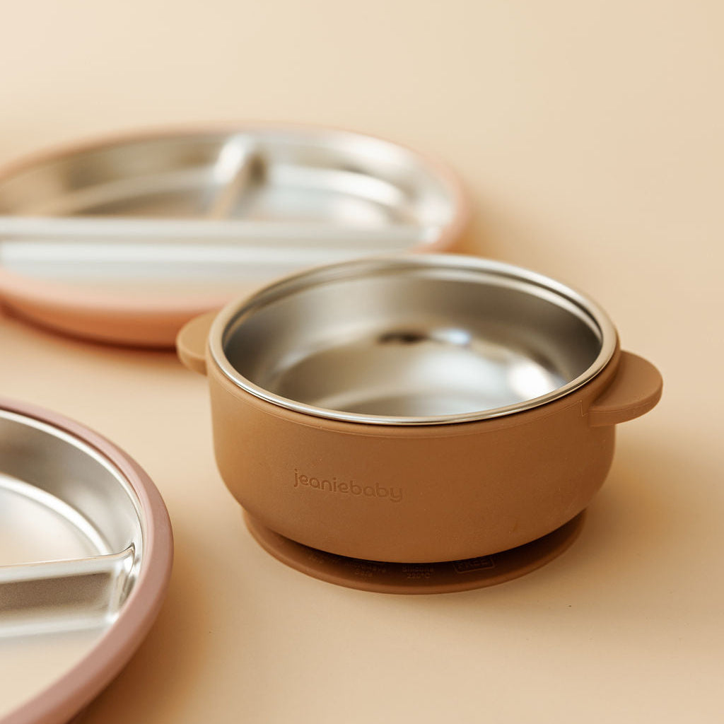 Bowl & Lid - Caramel