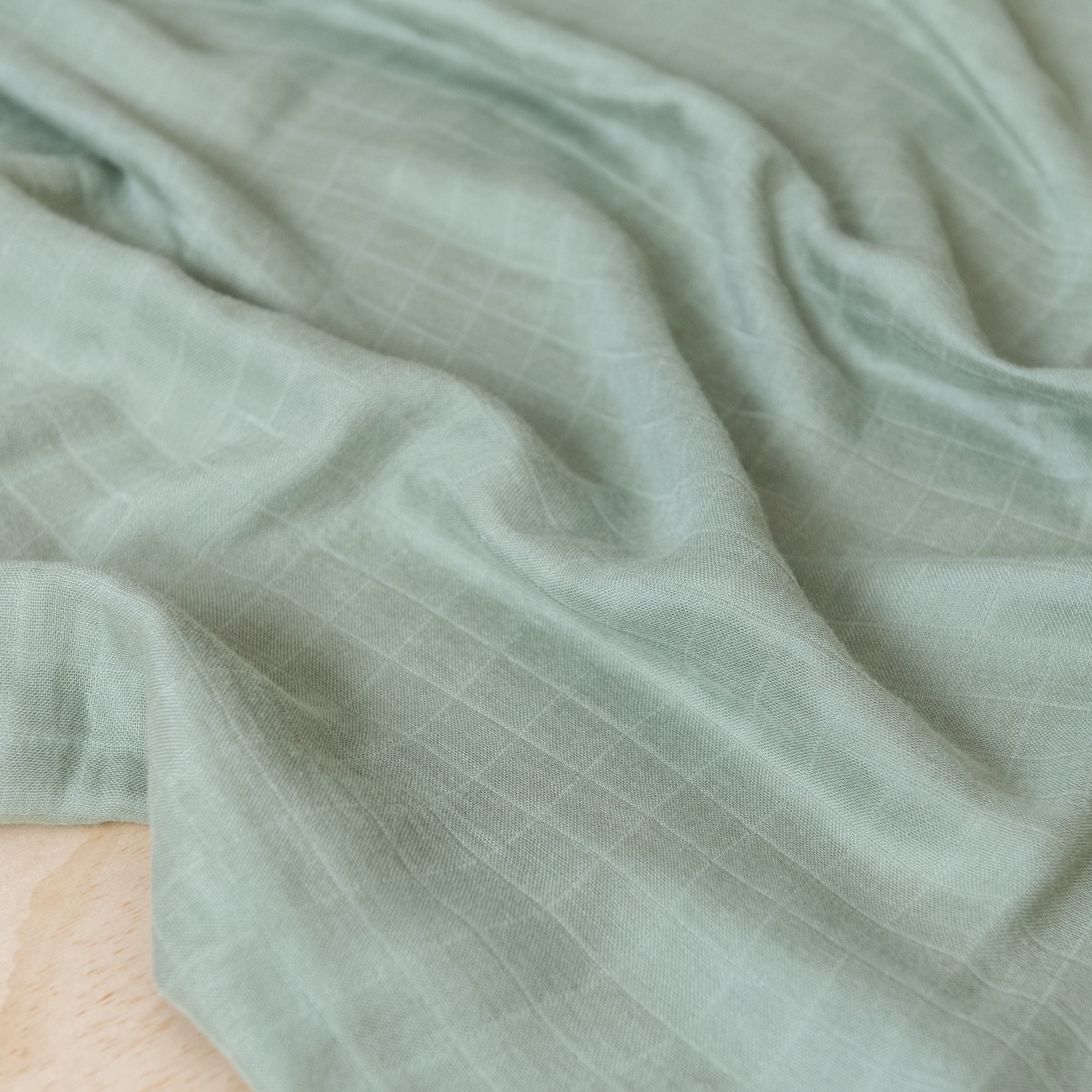 Organic Muslin Swaddle - Sage