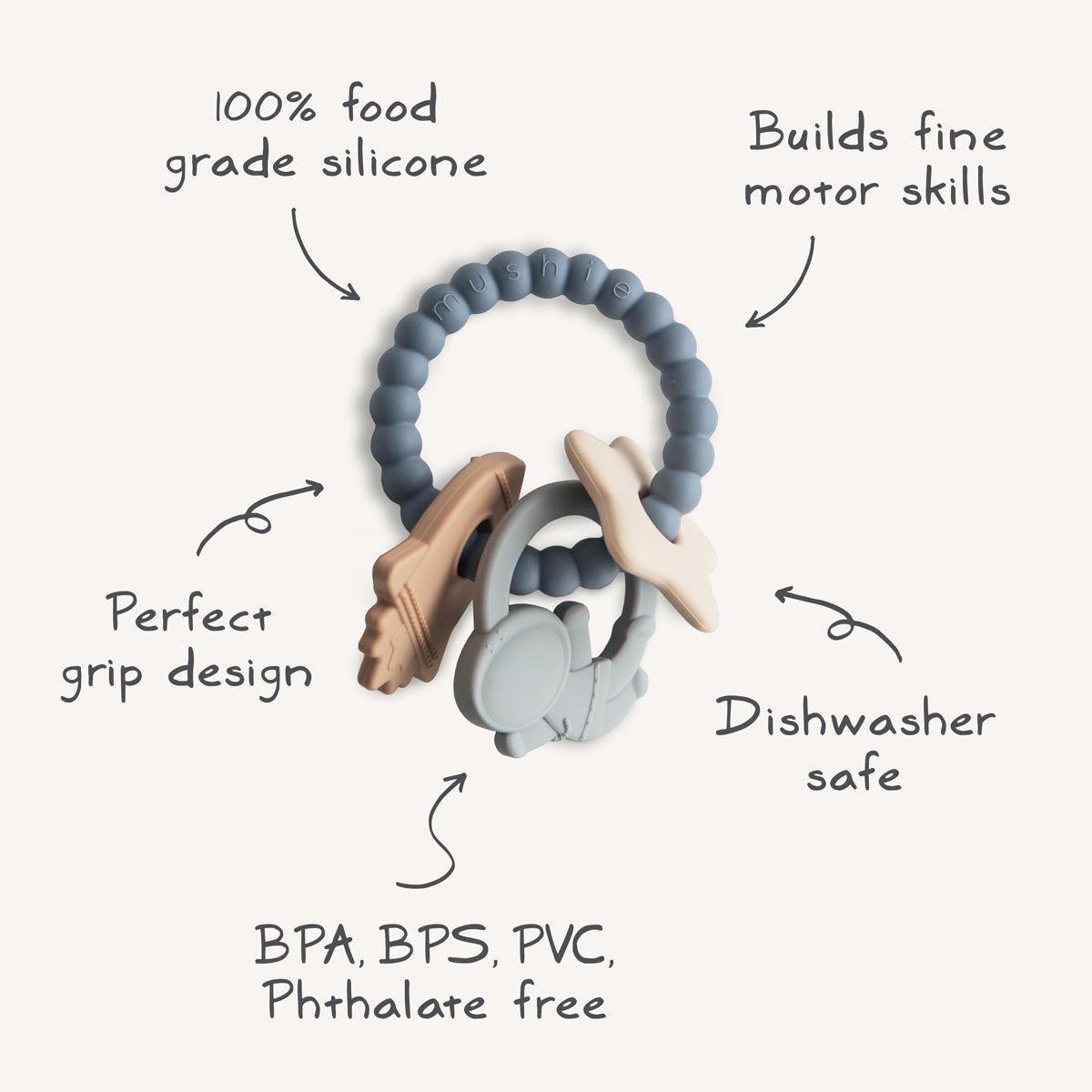 Teether Ring - Space