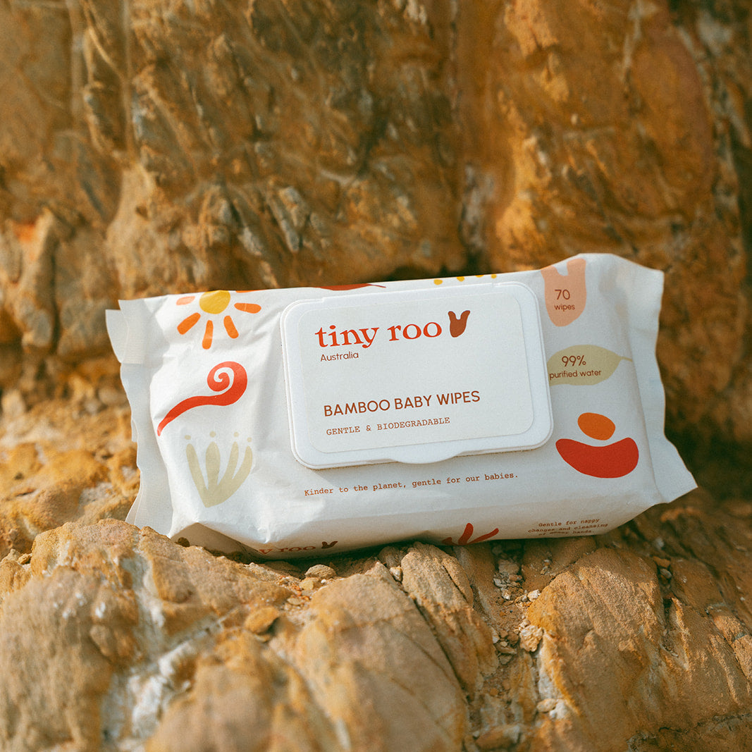 Purified Water 'Unbleached' Bamboo Baby Wipes