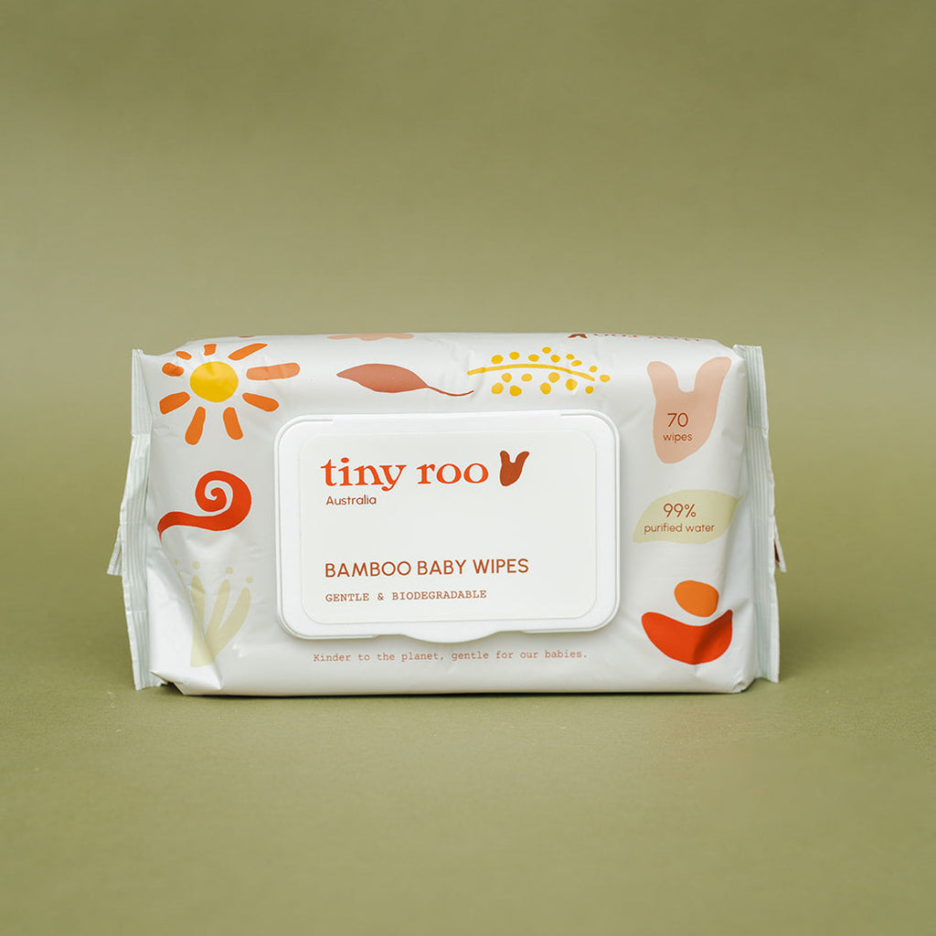 Purified Water 'Unbleached' Bamboo Baby Wipes