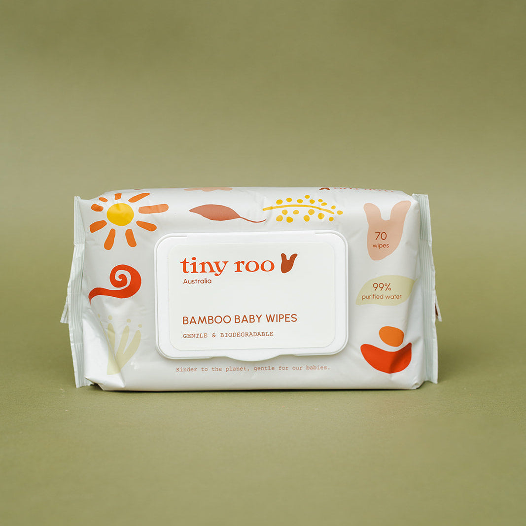 Purified Water 'Unbleached' Bamboo Baby Wipes
