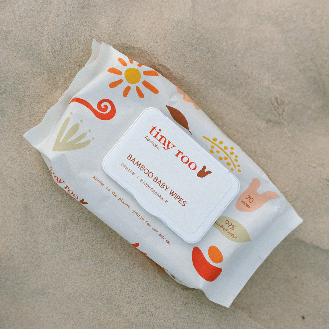 Purified Water 'Unbleached' Bamboo Baby Wipes