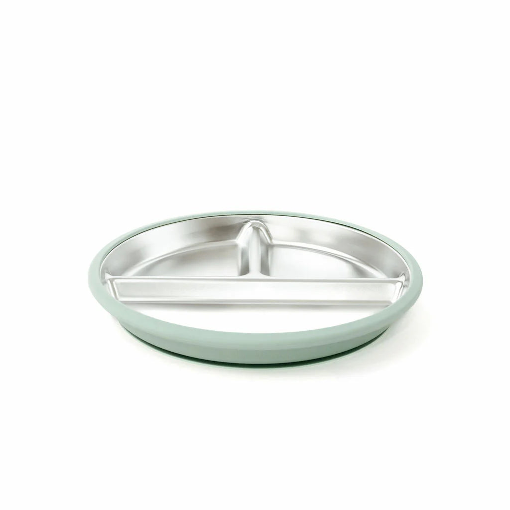 Sectioned Plate - Sage Green