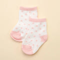 Organic Cotton Baby Socks - Pink Dots